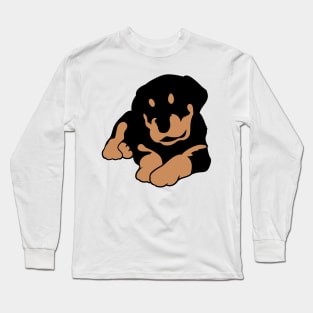 Rottweiler Pup Long Sleeve T-Shirt